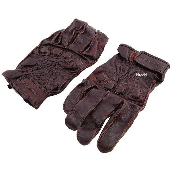 GK-720 コミネ KOMINE ビンテージレザーグローブ ダーク ブラウン XLサイズ