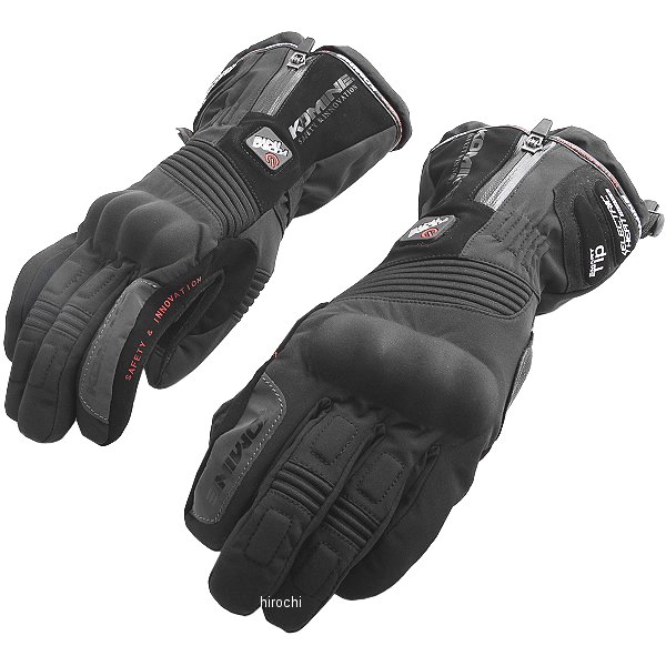 GK-804 コミネ KOMINE エレクトリックヒートグローブ カシウス 黒 Mサイズ