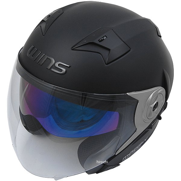 ウインズ WINS ジェットヘルメット MODIFY X JET マットブラック XLサイズ(59-60cm)