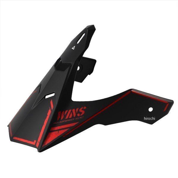 ウインズ WINS バイザーピーク X-ROAD Combat マットブラック/アイアンレッド