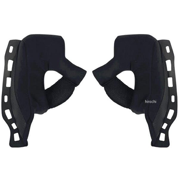 ウインズ WINS チークパッド G-FORCE SSフルフェイス/A-FORCE RS 黒 XLサイズ