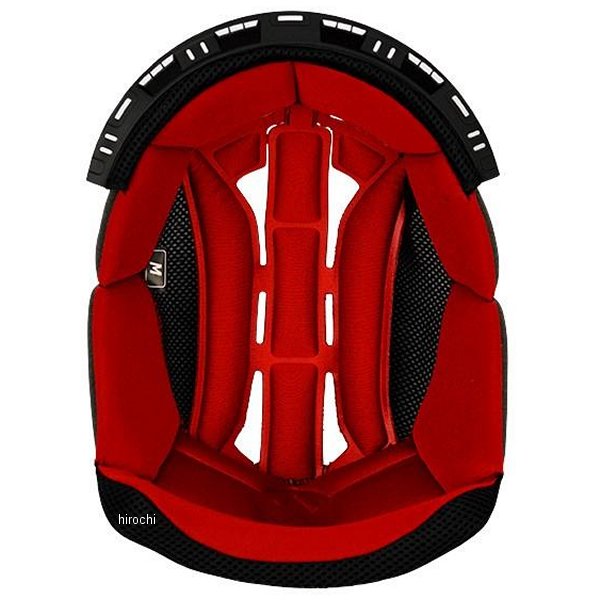 4560385769351 ウインズ WINS センターパッド A-FORCE RS/RS JET 14mm XS/Sシェル用 赤