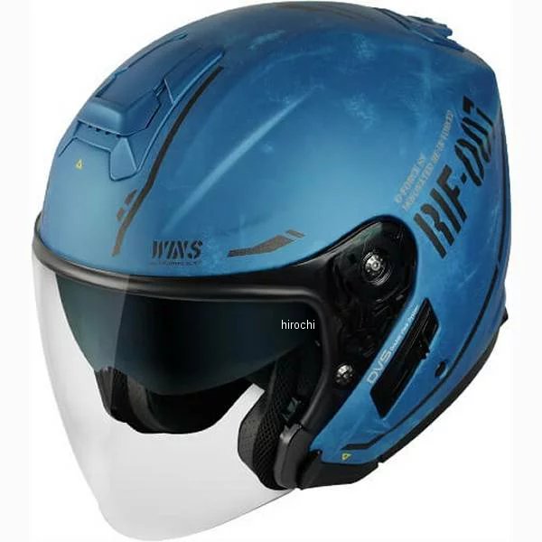 ウインズ WINS ジェットヘルメット G-FORCE SS JET STEALTH type C サマルカンドブルー Mサイズ
