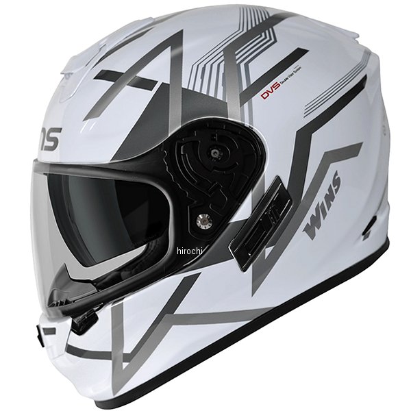 ウインズ WINS フルフェイスヘルメット G-FORCE SS Z-LINE G14 白/シルバー XLサイズ