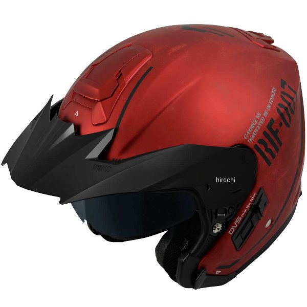 ウインズ WINS ジェットヘルメット G-FORCE X M14 アイアンレッド/黒 Mサイズ