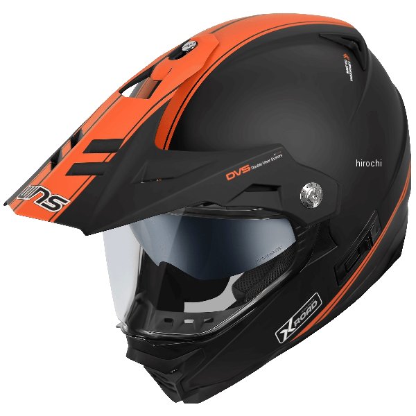 ウインズ WINS オフロードヘルメット X-ROAD 3 GT M51 黒/オレンジ XLサイズ