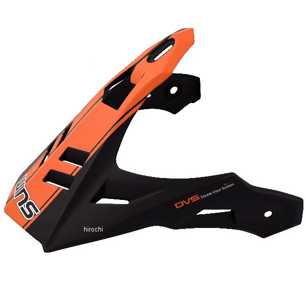 ウインズ WINS バイザー X-ROAD3 M51 黒/オレンジ