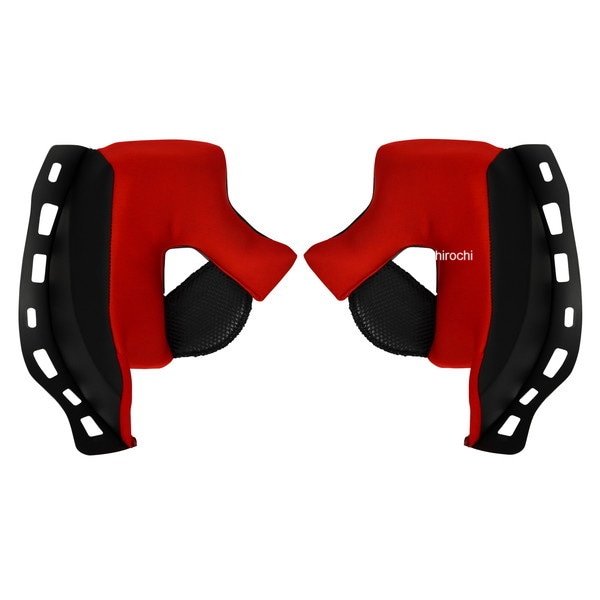 4560385773709 ウインズ WINS A-FORCE RS チークパッド 赤 10mm XXL Rシェル L Sシェル