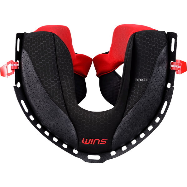 4560385773723 ウインズ WINS A-FORCE RS 12K 一体型チークパッド 赤 10mm XXL Rシェル L Sシェル