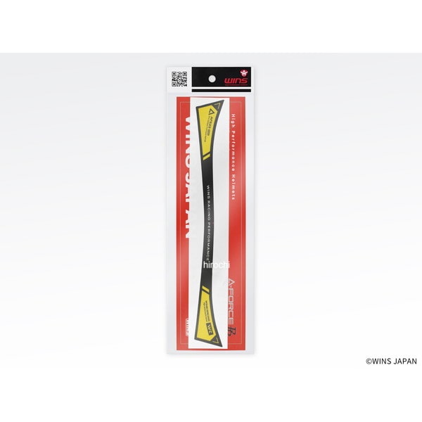 4560385773778 ウインズ WINS サンシェードステッカー 黒x黄