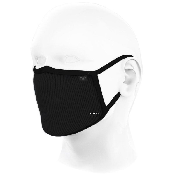 275FU+01 ナルーマスク NAROO MASK F.U+ 黒 Lサイズ(18cm x 12cm)