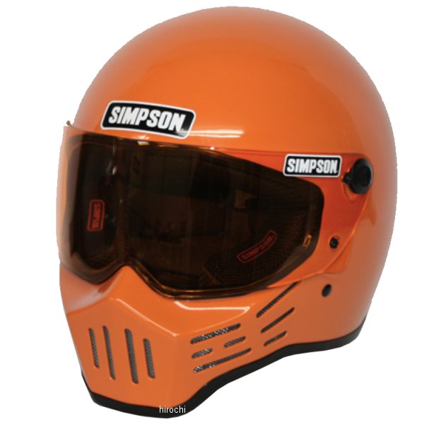 3305176100 シンプソン SIMPSON フルフェイスヘルメット M30 オレンジ 61cm