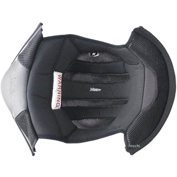 6726116000 シンプソン SIMPSON インナーパッド RX12用 黒 60cm(ラージシェル1.4cm)