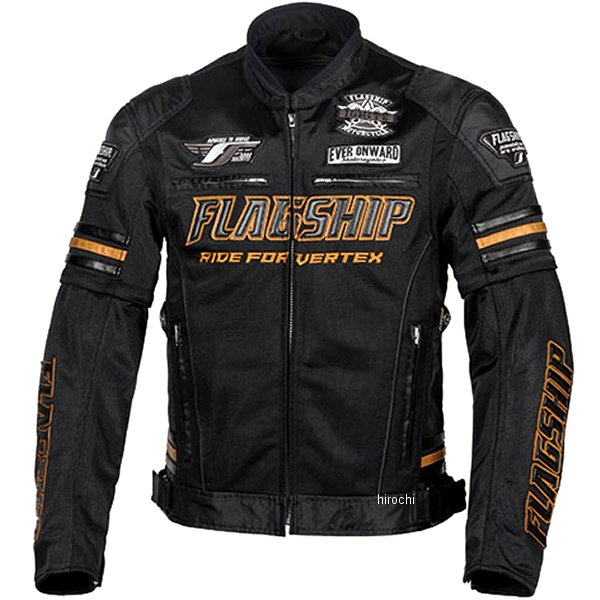 FJ-S203SP フラッグシップ FLAGSHIP 春夏モデル イクシードメッシュジャケット ゴールド LLサイズ