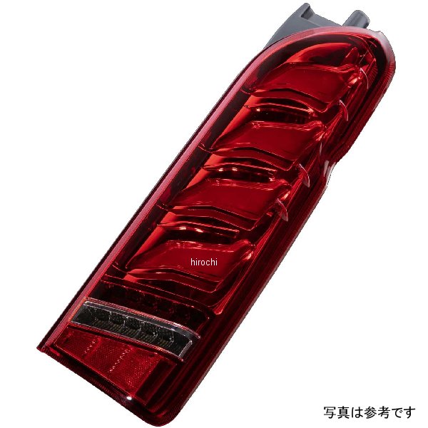 TT200HUG-RC-1 ヴァレンティ VALENTI VL LEDテール ULTRA ガンマ レッドレンズ クローム 200ハイエース