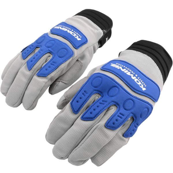 GK-785 コミネ KOMINE インストラクターウインターグローブ グレー/ブルー 2XLサイズ