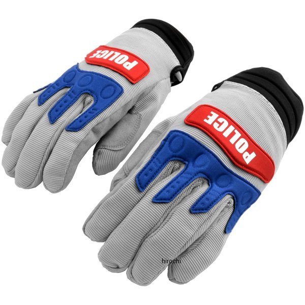 GK-785 コミネ KOMINE インストラクターウインターグローブ ポリス グレー/レッド 2XLサイズ