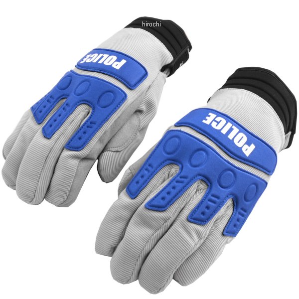 GK-785 コミネ KOMINE インストラクターウインターグローブ ポリス グレー/ブルー Mサイズ