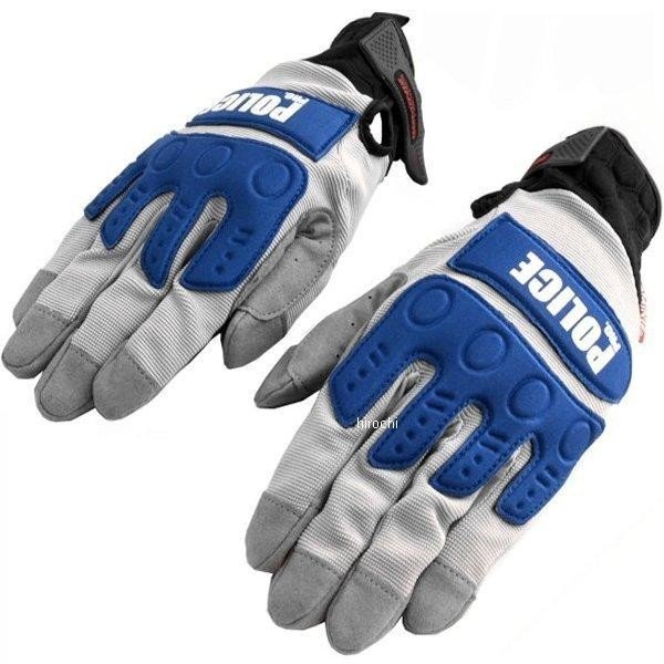 GK-134 コミネ KOMINE インストラクターグローブプロ EX ポリス/グレー/ブルー Sサイズ