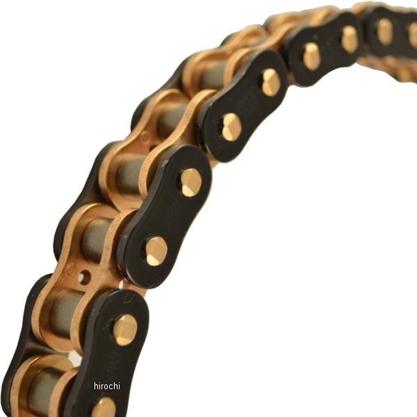 4571291811980 EKチェーン 江沼チェーン 530ZVX3 シリーズ 136L カシメジョイント 黒/ゴールド