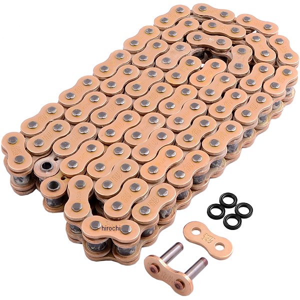 4571291813991 EKチェーン 江沼チェーン 530SRX2 シリーズ 94L カシメジョイント ゴールド