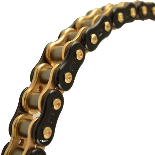 4571291820821 EKチェーン 江沼チェーン スリード Threed 530Z シリーズ 110L カシメジョイント 黒/ゴールド