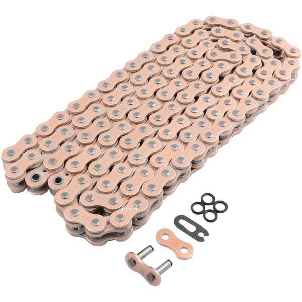 4571291823631 EKチェーン 江沼チェーン 520RR/SM シリーズ 120L セミプレスクリップジョイント ゴールド