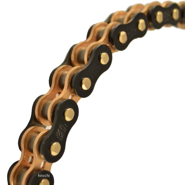 4571291824713 EKチェーン 江沼チェーン 520SRX2 シリーズ 102L カシメジョイント 黒/ゴールド
