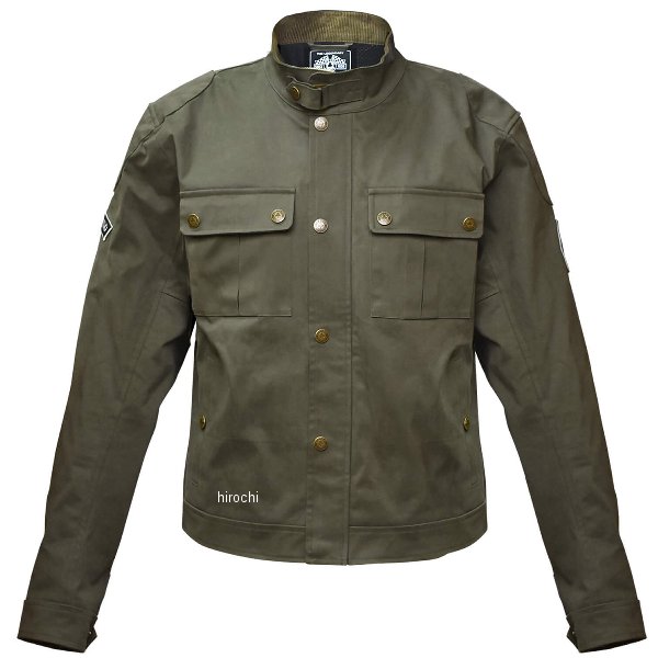 AS2401CJ エースカフェロンドン ACE CAFE LONDON 秋冬モデル ヒストリックコットンブルゾン モスグリーン Mサイズ