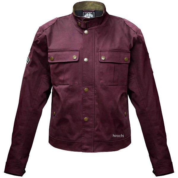 AS2401CJ エースカフェロンドン ACE CAFE LONDON 秋冬モデル ヒストリックコットンブルゾン バーガンディ XXLサイズ