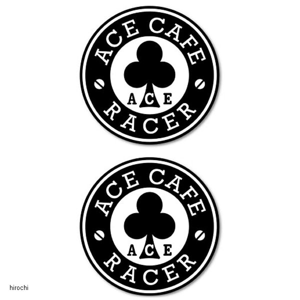 ACE-N018DE エースカフェロンドン デカール ACE CAFE LONDON Racer サークル φ45 2枚入り