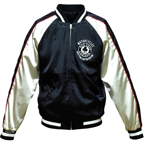 AC001SJ-WH-XL エースカフェロンドン ACE CAFE LONDON スカジャン Live to Ride 白 XLサイズ