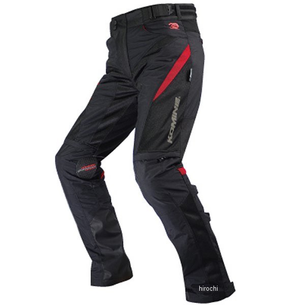 PK-729 コミネ KOMINE プロテクト ライディング 3D メッシュパンツ 黒 5XLBサイズ