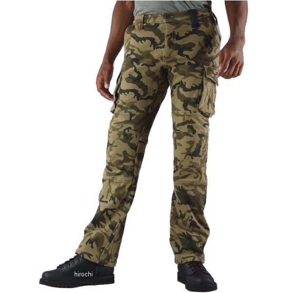 PK-919 コミネ KOMINE ウインドプルーフウォームカーゴパンツ カモフラージュ 2XL/36サイズ