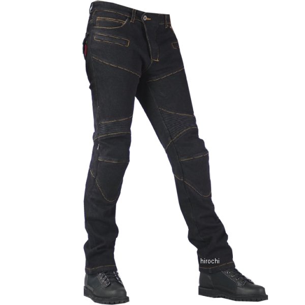 WJ-921S コミネ KOMINE スーパーフィット ウォームデニムジーンズ 黒 XL/34サイズ