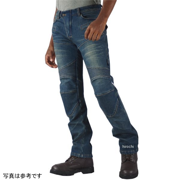 WJ-921S コミネ KOMINE スーパーフィット ウォームデニムジーンズ レディース インディゴブルー WS/26サイズ