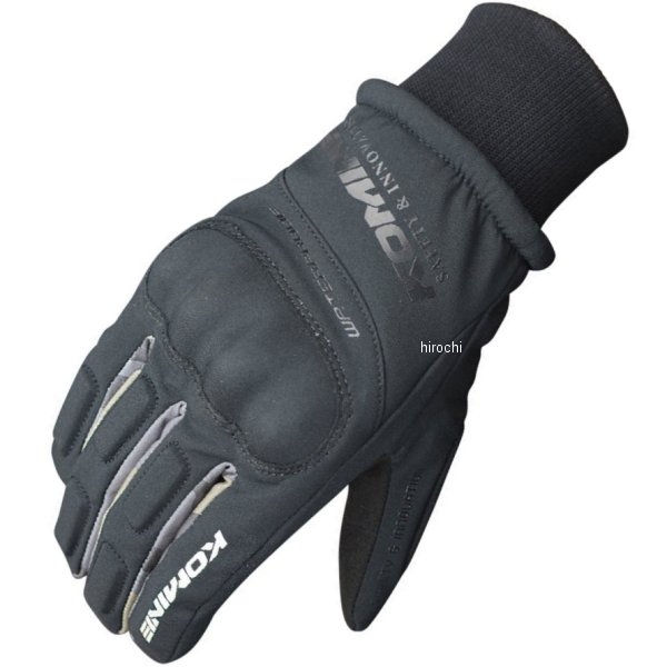 GK-816 コミネ KOMINE 秋冬モデル WPプロテクトウインターグローブ-キトラ 黒/ウッド カモ 3XLサイズ