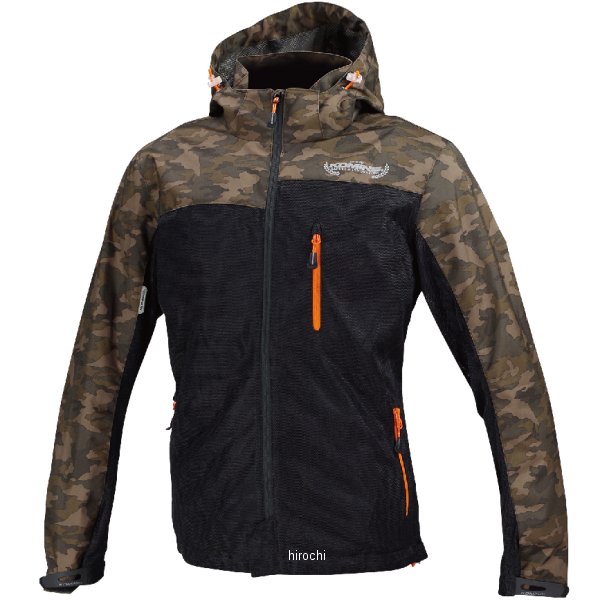 JK-114 コミネ KOMINE 春夏モデル プロテクトメッシュパーカ テン カモ/黒 レディース WLサイズ