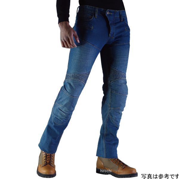 PK-718II コミネ KOMINE 春夏モデル スーパーフィットケブラーデニムジーンズ レディース インディゴ ブルー WS/26サイズ