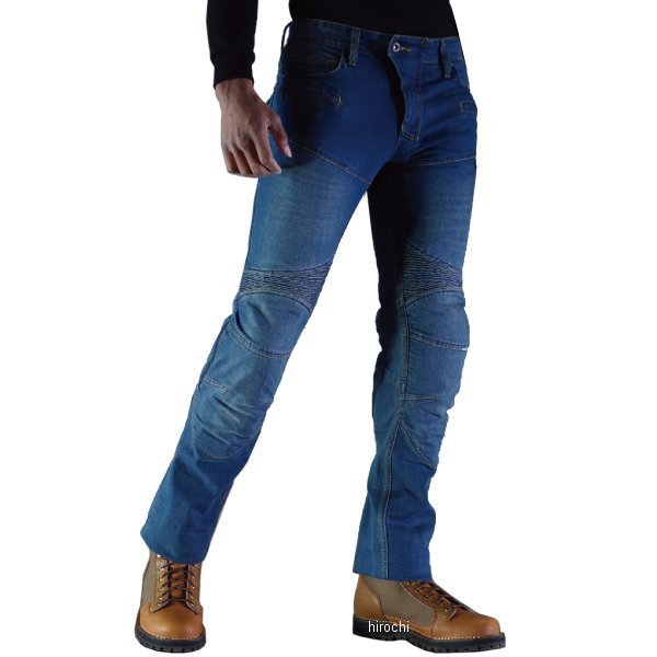 PK-718II コミネ KOMINE 春夏モデル スーパーフィットケブラーデニムジーンズ インディゴ ブルー L/32サイズ