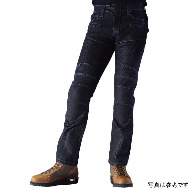 WJ-739S コミネ KOMINE 春夏モデル スーパーフィット プロテクトメッシュジーンズ レディース 黒 WM/28サイズ