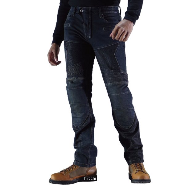 WJ-739S コミネ KOMINE 春夏モデル スーパーフィット プロテクトメッシュジーンズ ディープインディゴ 3XL/38サイズ