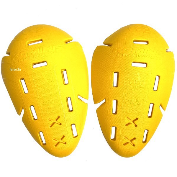 SK-810 コミネ KOMINE CE レベル2 膝プロテクター ニーガード 黄 フリーサイズ