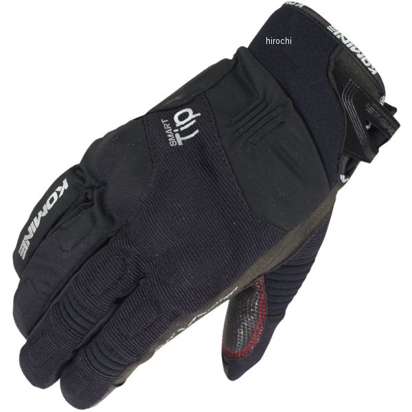 GK-818 コミネ KOMINE 秋冬モデル プロテクトウインターグローブ 黒 3XLサイズ