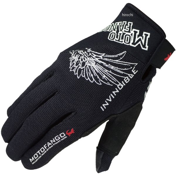 MG-003 コミネ KOMINE 春夏モデル モトファンゴ ライトメッシュグローブ 黒 Lサイズ
