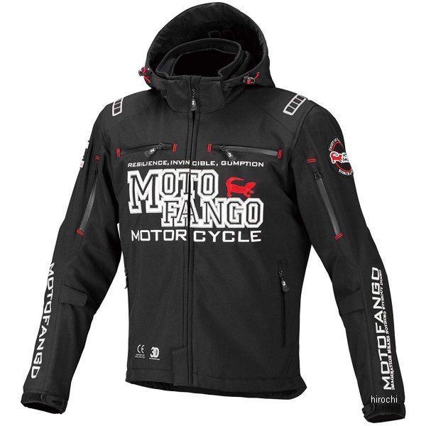 MJ-005 コミネ KOMINE 秋冬モデル ソフトシェルウインターパーカ 黒 Lサイズ