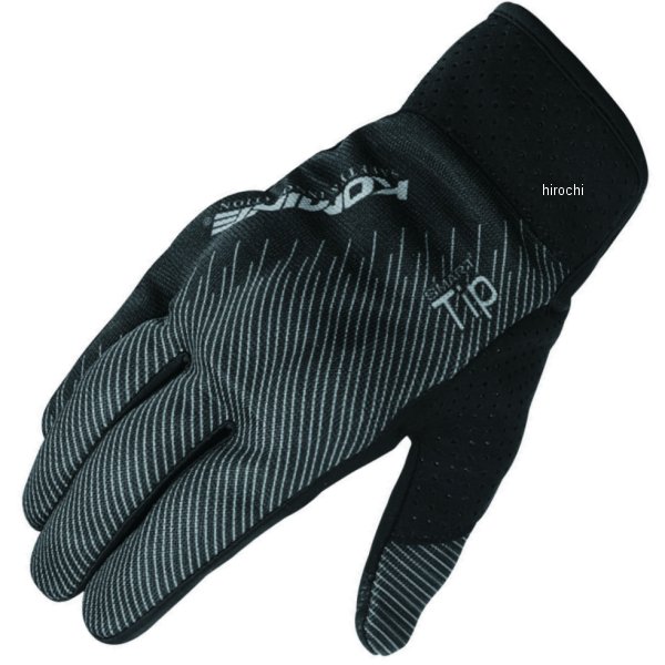 GK-233 コミネ KOMINE 春夏モデル プロテクト ライディング メッシュグローブ 黒 Lサイズ