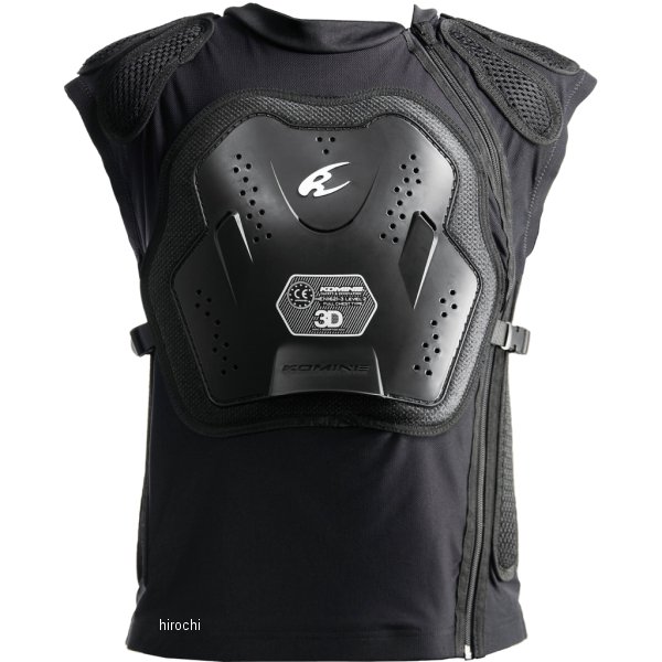 SK-821 コミネ KOMINE CEレベル2 ボディアーマードベスト 黒 Lサイズ