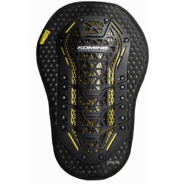 SK-829 コミネ KOMINE CEレベル2 バックインナープロテクター 黒 Mサイズ