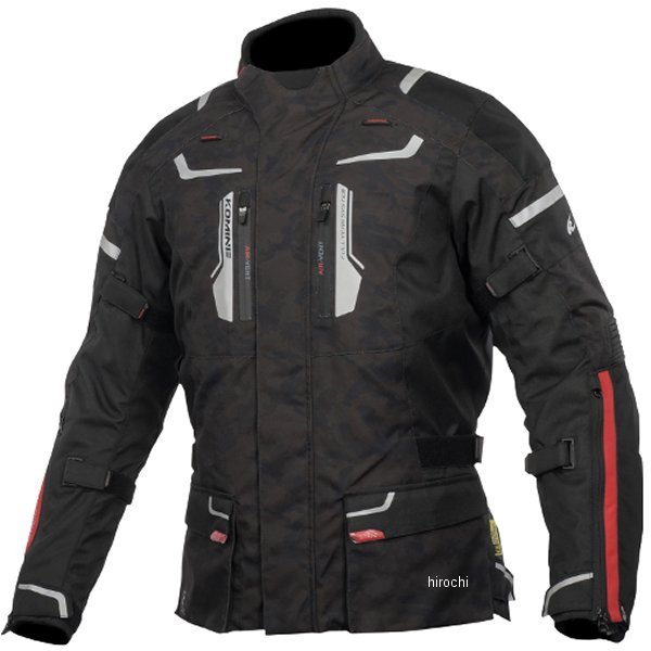 JK-597 コミネ 秋冬モデル フルイヤージャケット ブラックカモ 3XLサイズ